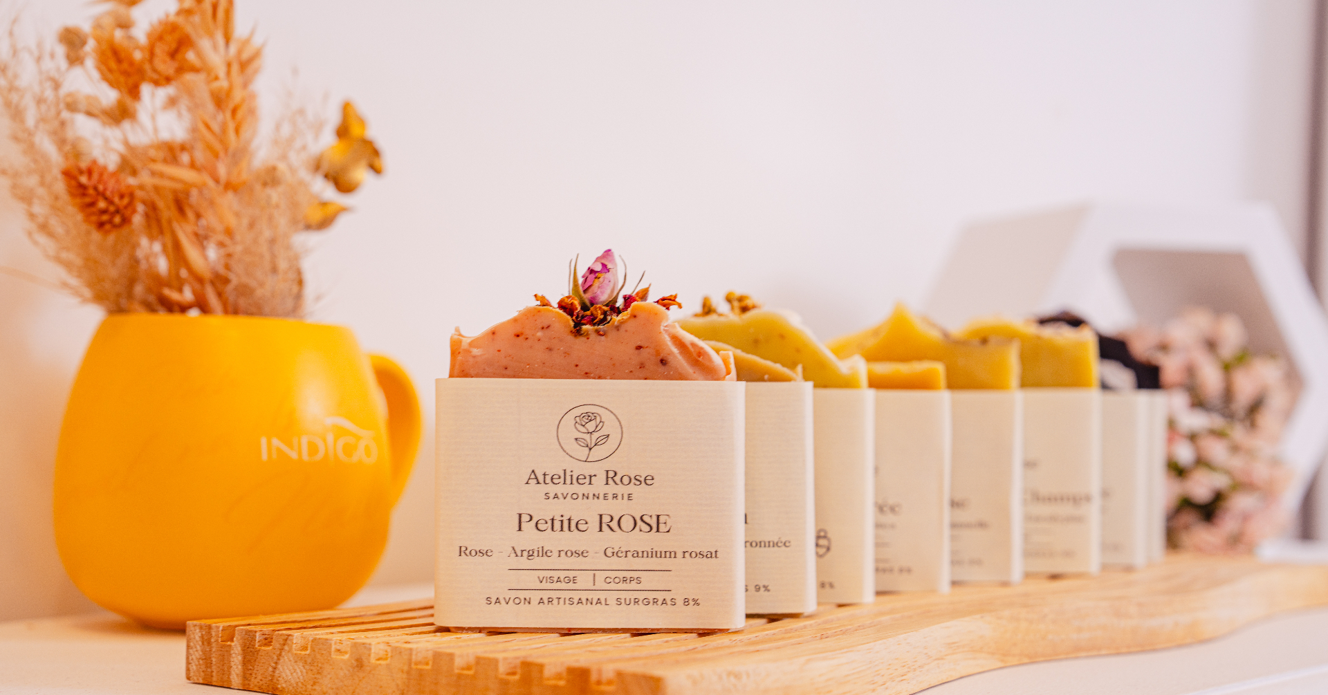Photo produit pour Atelier Savonnerie — Photographie e-commerce Toulouse par BR Productions